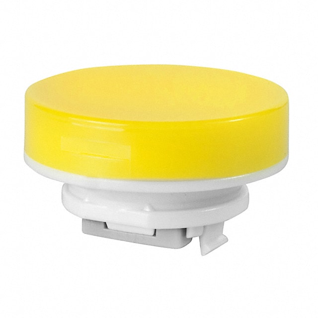 AT4054EJ CAP PUSHBUTTON ROUND YELLOW