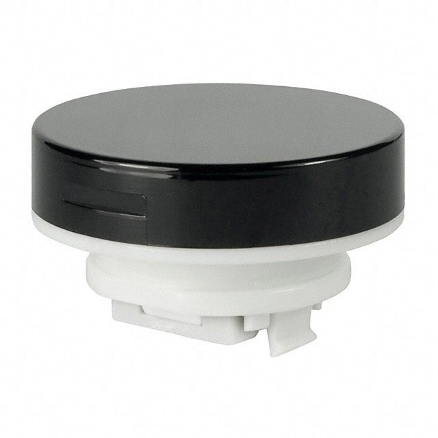 AT4054A CAP PUSHBUTTON ROUND BLACK