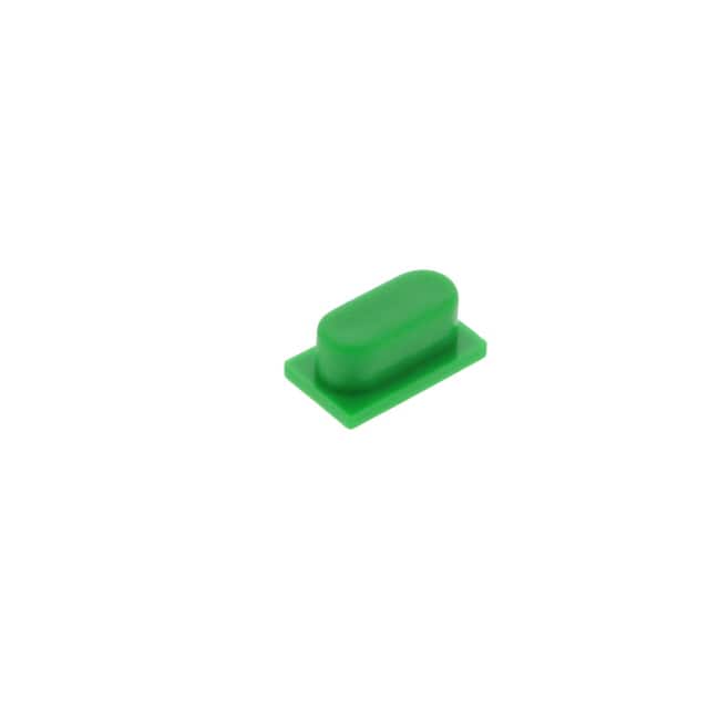 BTNK0350 CAP TACTILE OVAL GREEN