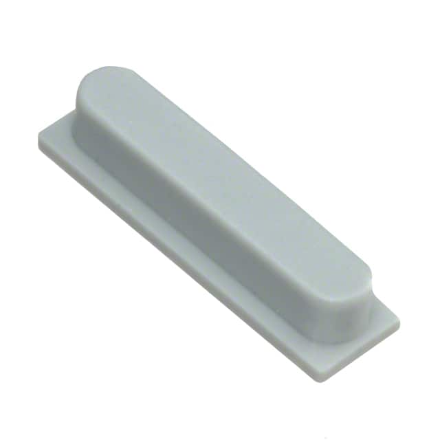BTNK0420 CAP TACTILE OVAL LIGHT GRAY