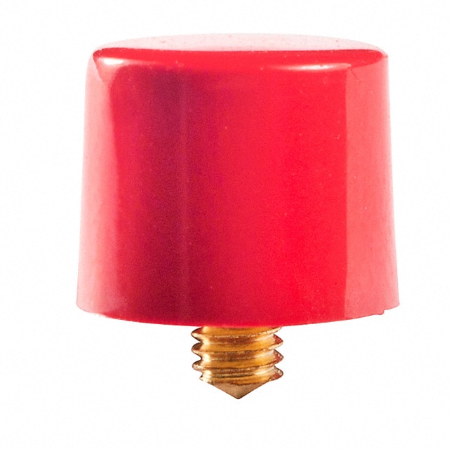 AT413C CAP PUSHBUTTON ROUND RED