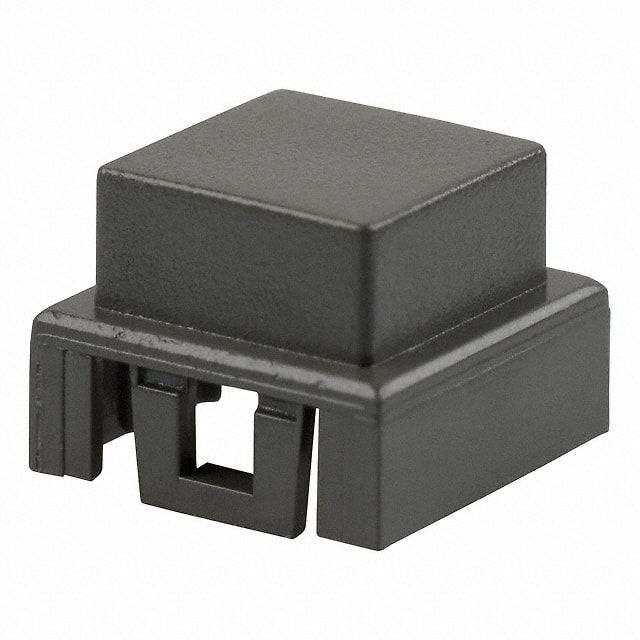 BTNK0110 CAP TACTILE SQUARE DARK GRAY