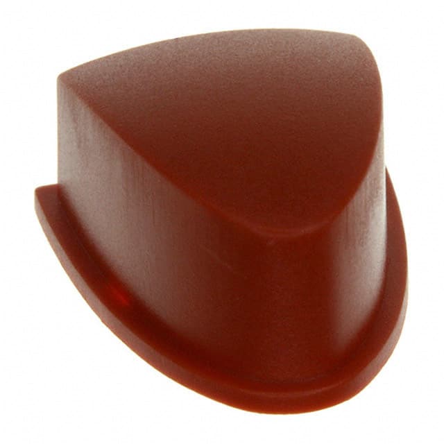 1V08 CAP TACTILE TRIANGULAR RED