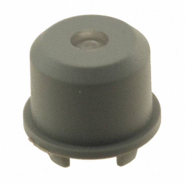 1ES031 CAP TACTILE RND GRAY/TRANS LENS