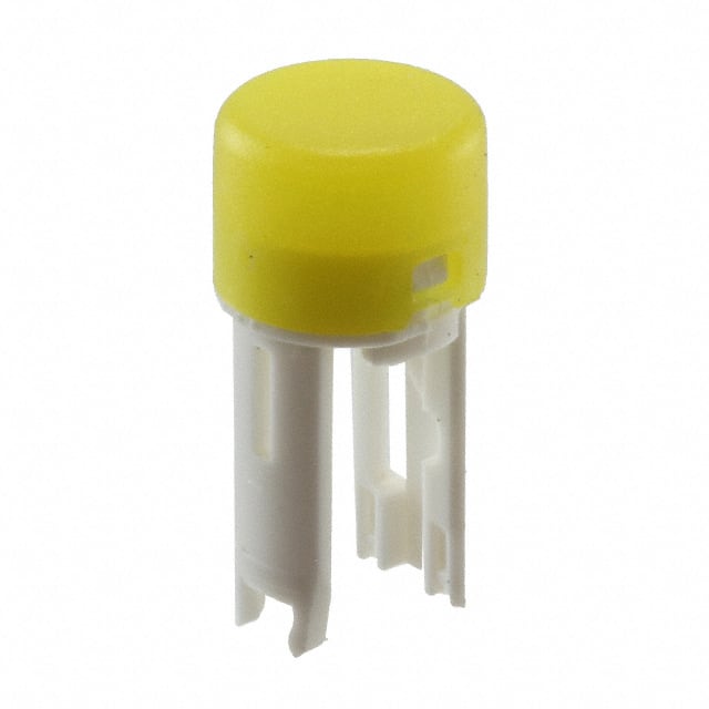 18-932.4 CAP PUSHBUTTON ROUND YLW