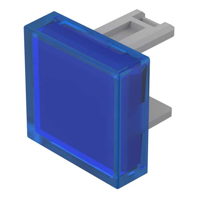 31-953.6 CAP PUSHBUTTON SQUARE BLUE
