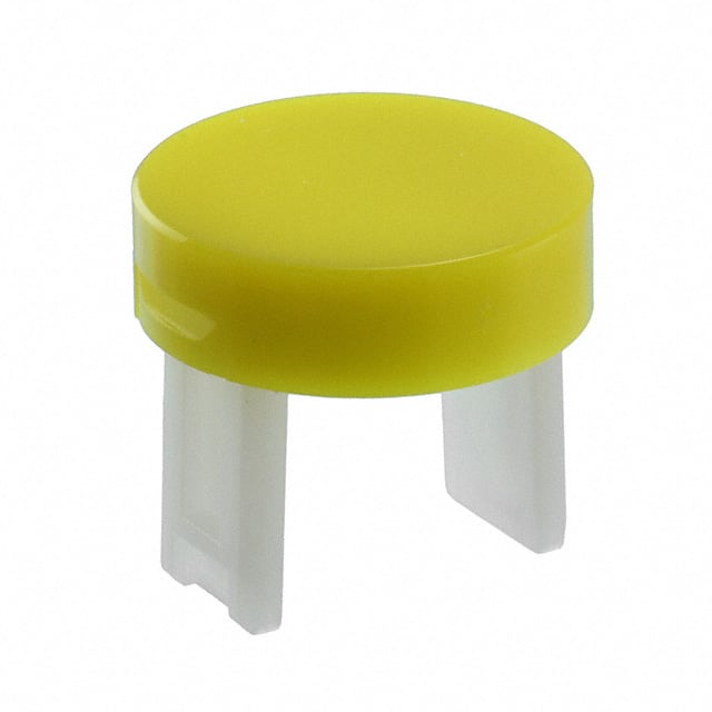 31-931.4 CAP PUSHBUTTON ROUND YLW