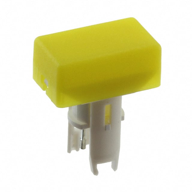 18-941.4L CAP PUSHBUTTON RECTANGLE YLW