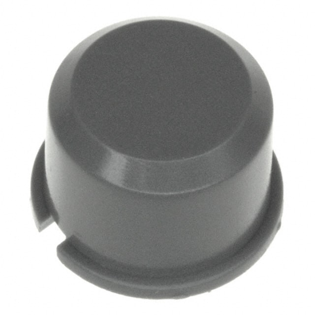 1D33 CAP TACTILE ROUND TELE GRAY