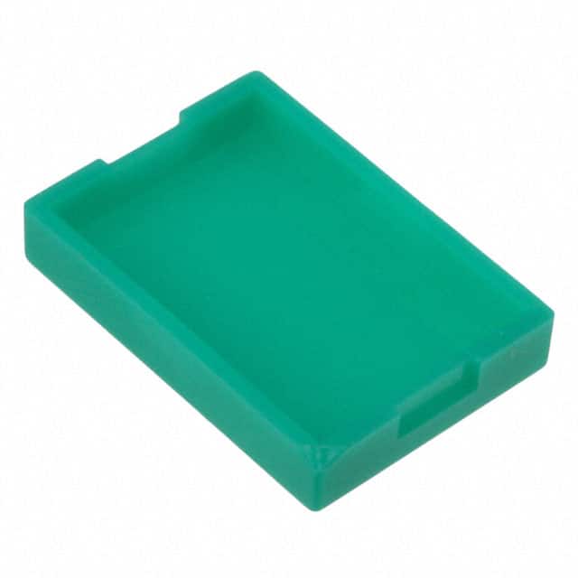 AT4116F CAP PUSHBUTTON RECTANGULAR GREEN