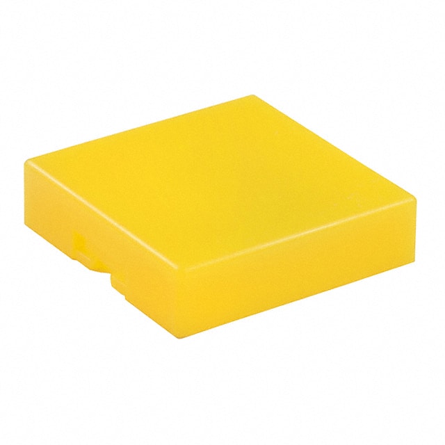 AT4073E CAP PUSHBUTTON SQUARE YELLOW