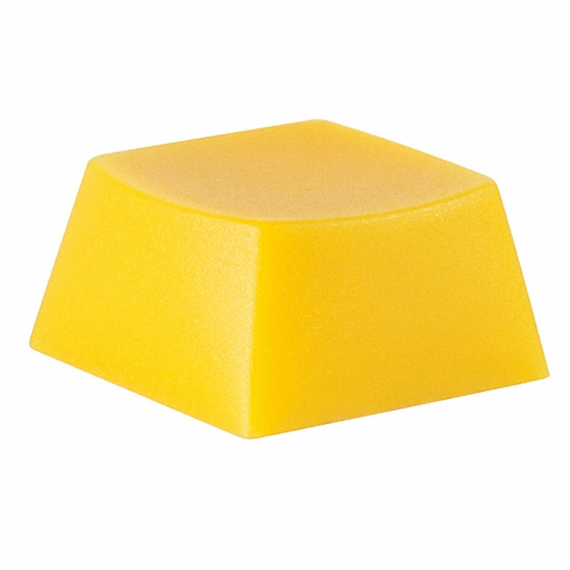 AT4058E CAP TACTILE SQUARE YELLOW