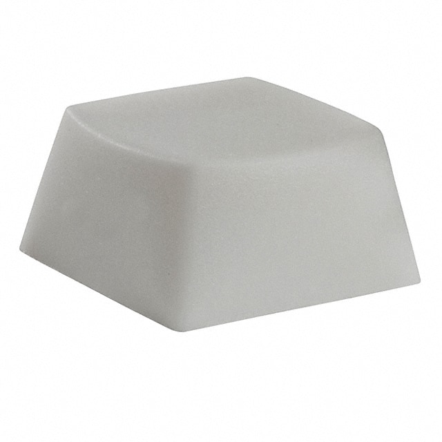 AT4058B CAP TACTILE SQUARE WHITE