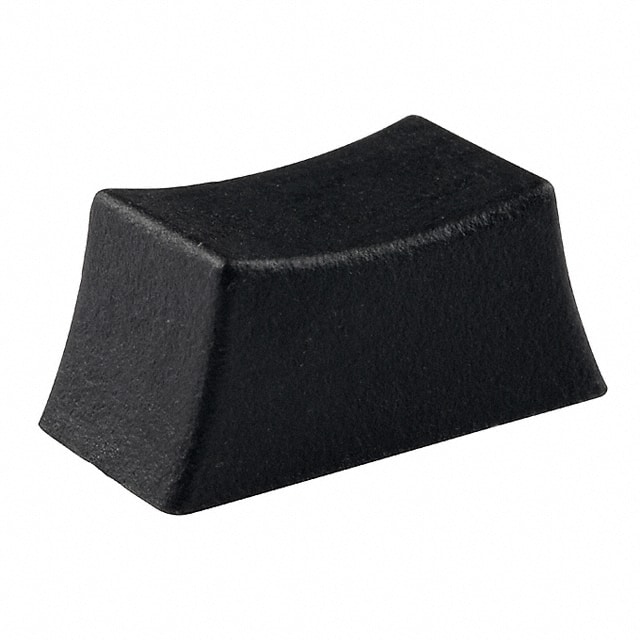 AT066A CAP ROCKER RECTANGULAR BLACK
