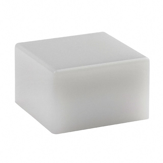 AT4140B CAP TACTILE SQUARE WHITE