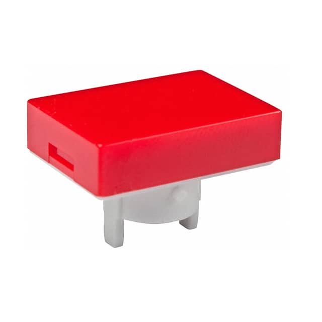 AT4021CC CAP PUSHBUTTON RECTANGULAR RED
