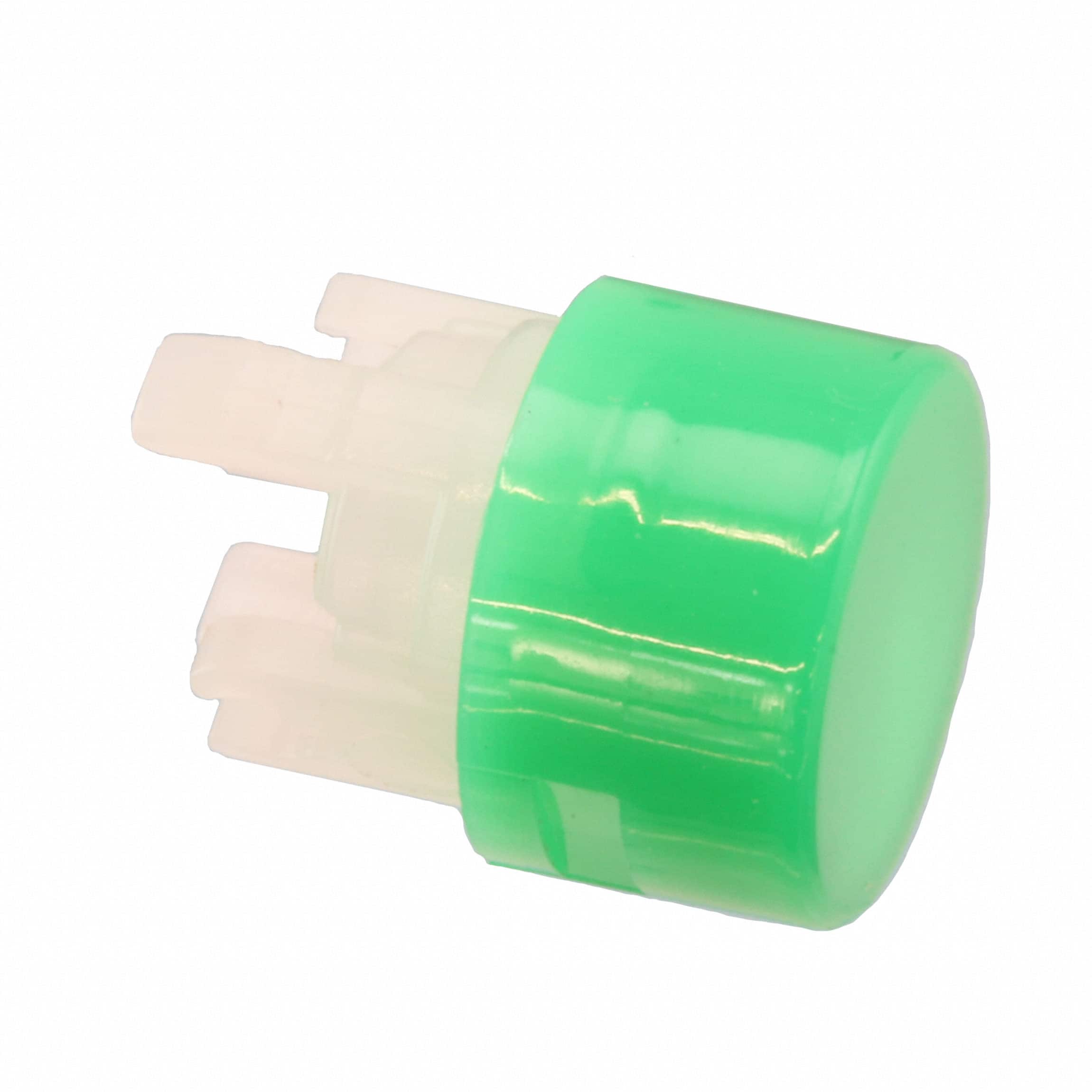 AT4036F CAP PUSHBUTTON ROUND GREEN