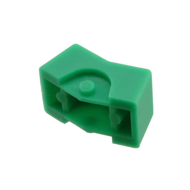 AT4148F CAP ROCKER RECTANGULAR GREEN