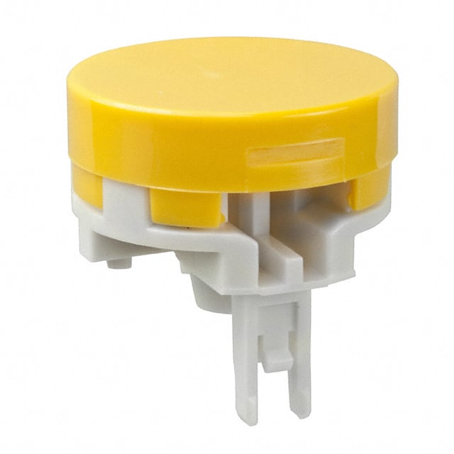 AT4017E CAP PUSHBUTTON ROUND YELLOW