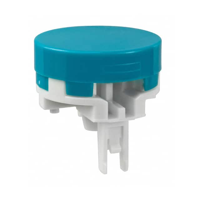AT4017G CAP PUSHBUTTON ROUND BLUE