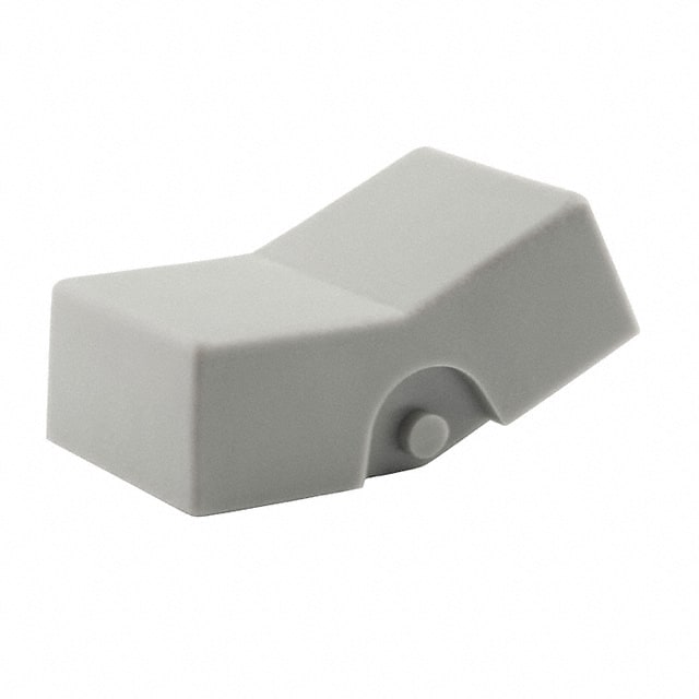 AT4156H CAP ROCKER RECTANGULAR GRAY