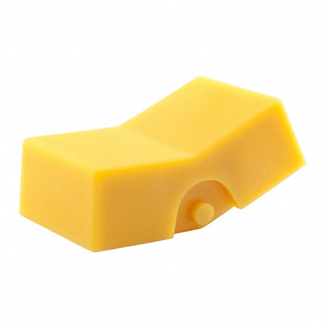 AT4156E CAP ROCKER RECTANGULAR YELLOW