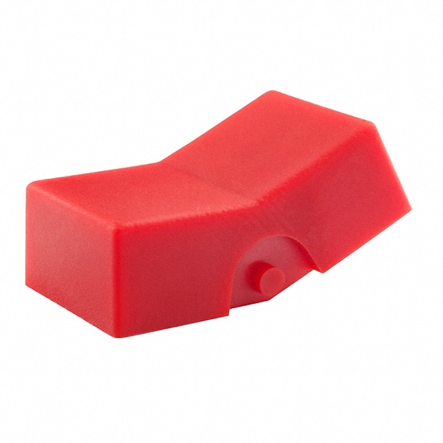 AT4156C CAP ROCKER RECTANGULAR RED