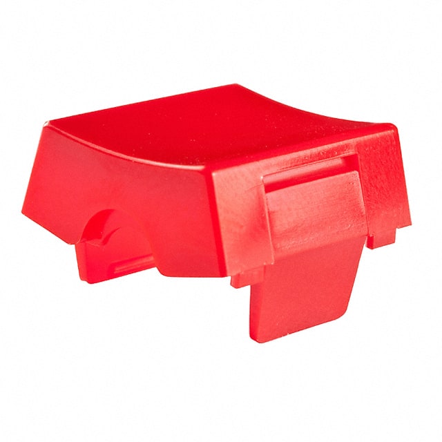 AT405C CAP ROCKER RECTANGULAR RED