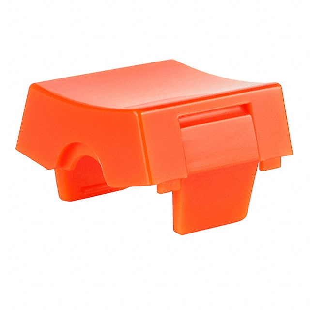 AT405D CAP ROCKER RECTANGULAR AMBER