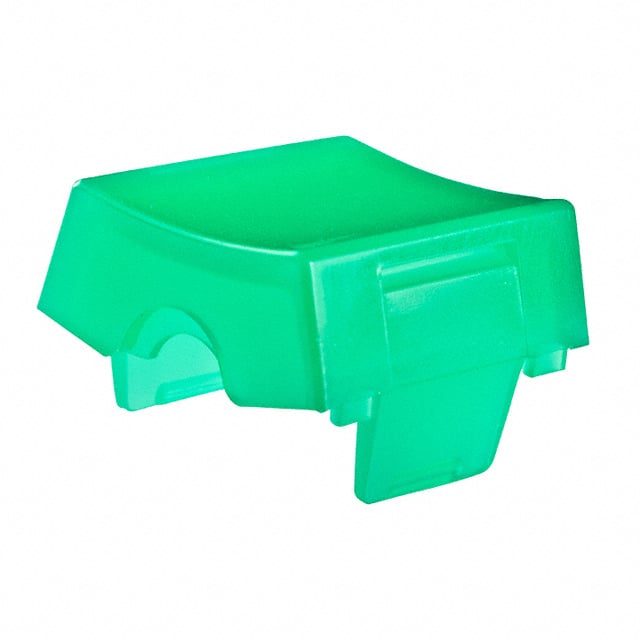AT405F CAP ROCKER RECTANGULAR GREEN