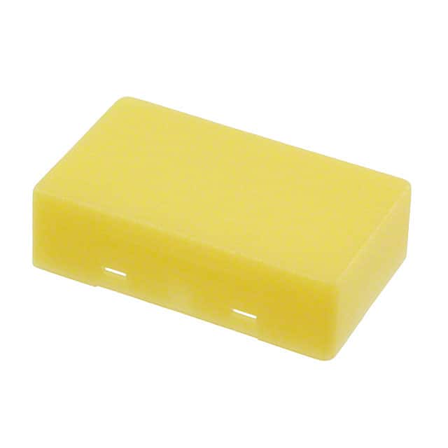 AML51-F10Y CAP PUSHBUTTON RECT YELLOW