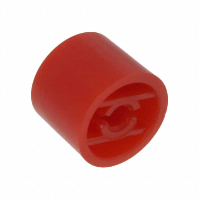 140000480083 CAP PUSHBUTTON ROUND RED