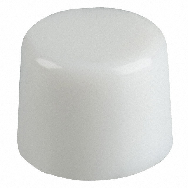 3S1-C1-1 CAP PUSHBUTTON ROUND WHITE
