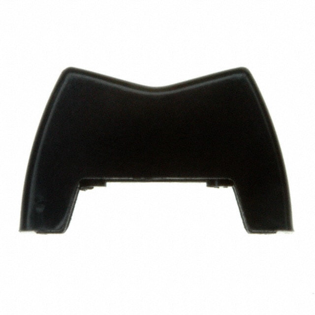 140000481412 CAP ROCKER RECTANGULAR BLACK
