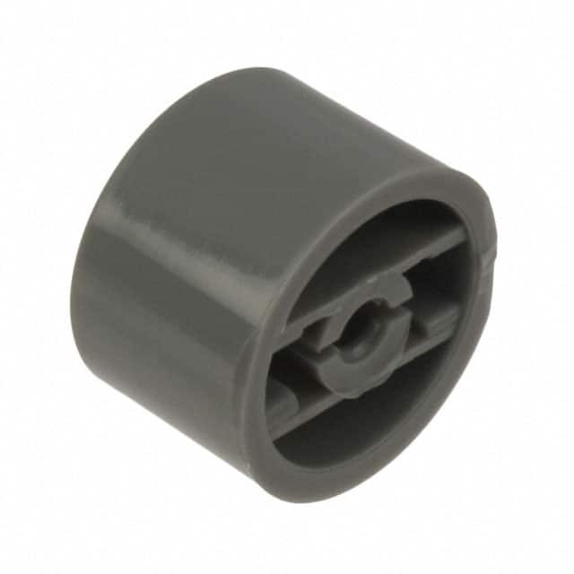140000480091 CAP PUSHBUTTON ROUND GRAY