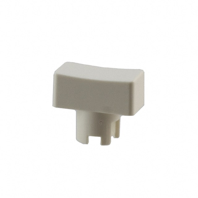 1PS06 CAP TACTILE RECTANGULAR WHITE