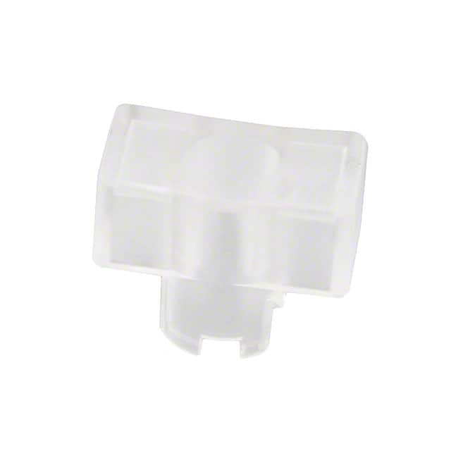 1PS11 CAP TACTILE RECTANGULAR CLEAR