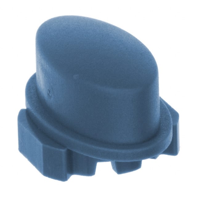 1WA40 CAP TACTILE OVAL PIGEON BLUE