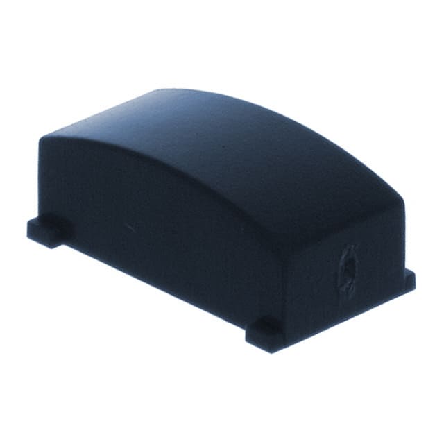1630040 CAP PUSHBUTTON RECT DUSTY BLUE