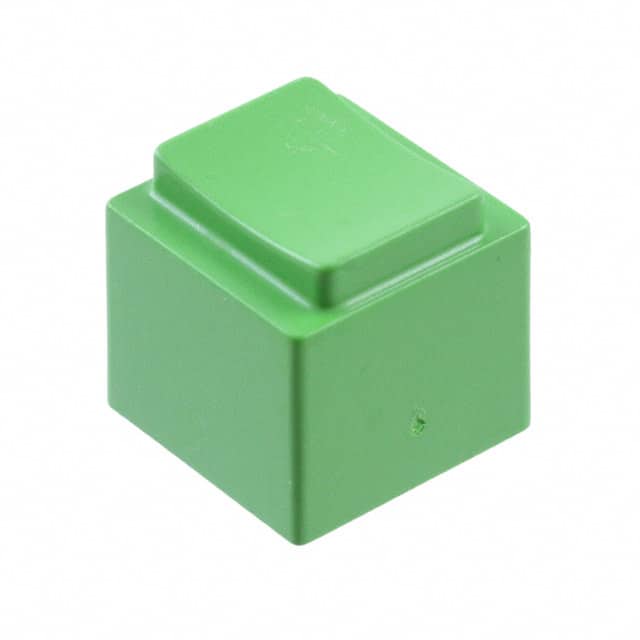 1670002 CAP PUSHBUTTON RECTANGULAR GREEN