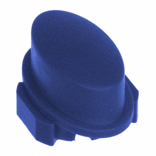 1WA00 CAP TACTILE OVAL BLUE