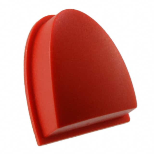 1VS08 CAP TACTILE TRIANGULAR RED
