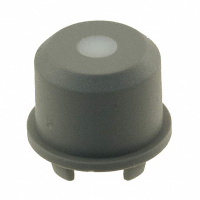 1ES036 CAP TACT RND GRAY/FROST WHT LENS