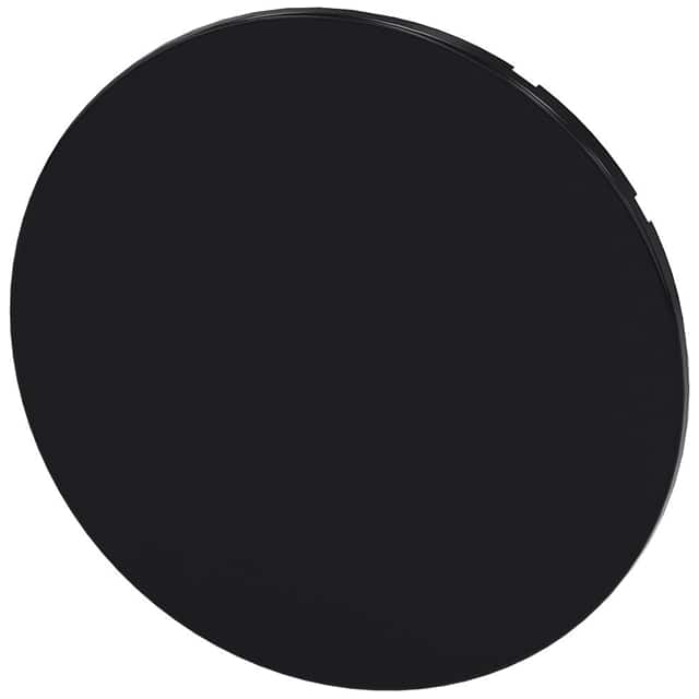3SU19000FT100AA0 ACCESSORY, BUTTON, FLAT, BLACK