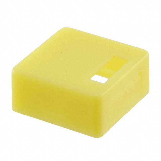 AML52-C10Y SQUARE BUTTON W/LED FOR PSHBTN