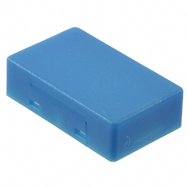 AML51-F10B CAP PUSHBUTTON RECTANGULAR BLUE