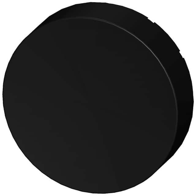 3SU19000FS100AA0 ACCESSORY, BUTTON, RAISED, BLACK