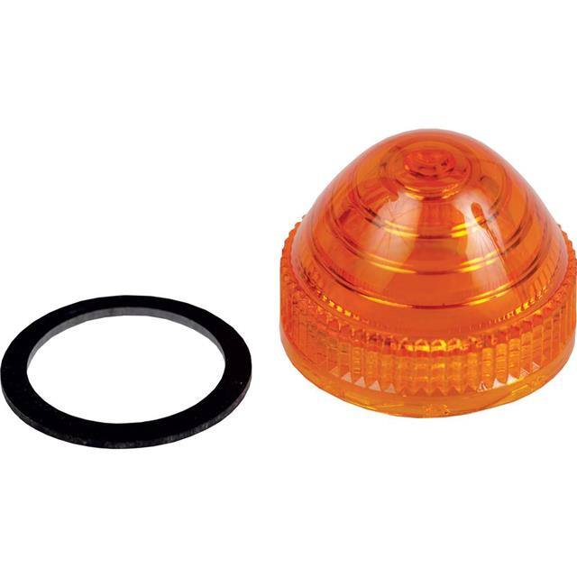 9001A9 30MM PLASTIC DOMED LENS CAP AMBE