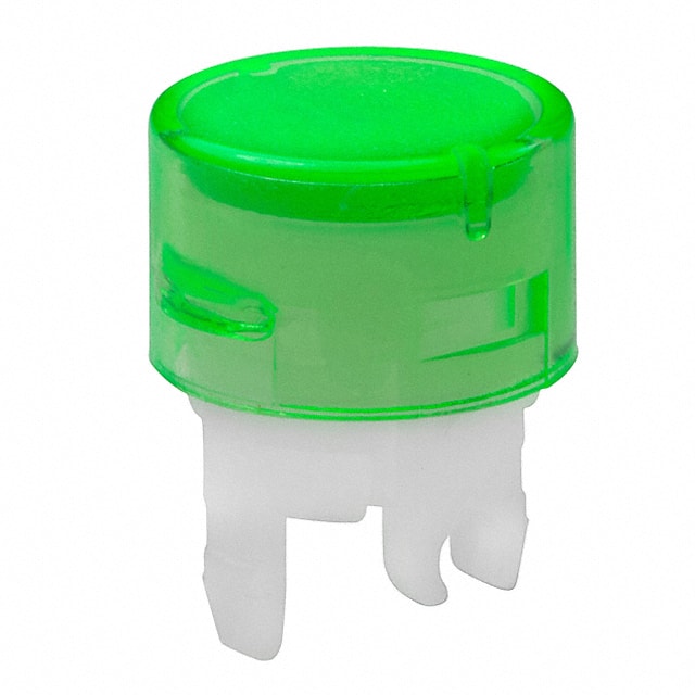 AT4032FF CAP PUSHBUTTON ROUND GREEN