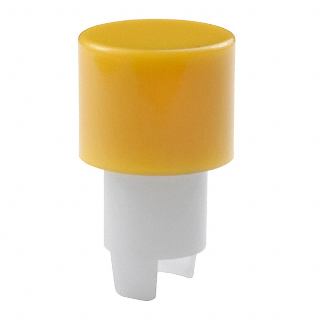 AT418E CAP PUSHBUTTON ROUND YELLOW